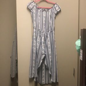 Off the shoulder Romper dress